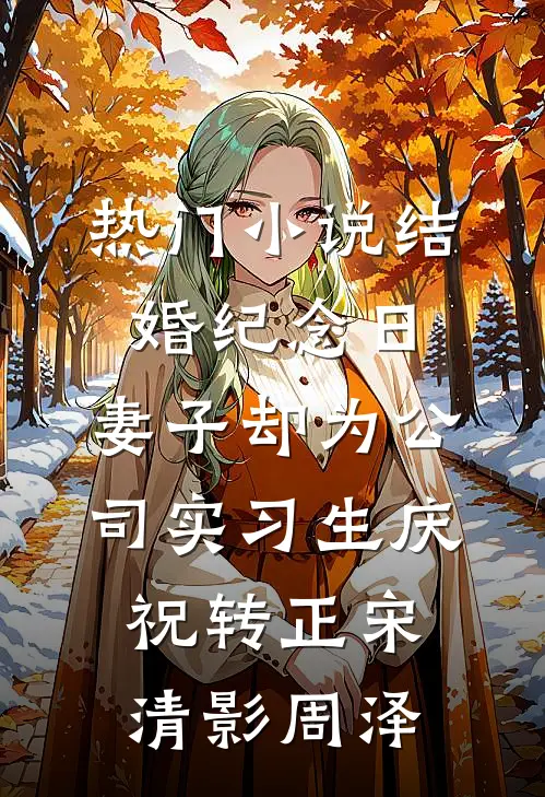 热门小说结婚纪念日，妻子却为公司实习生庆祝转正宋清影周泽