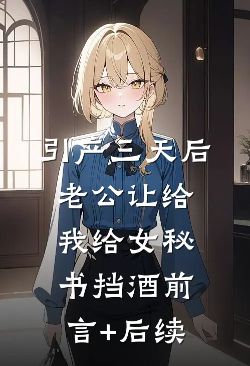 引产三天后，老公让给我给女秘书挡酒前言+后续