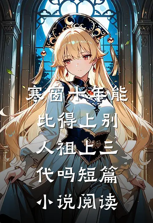 寒窗十年能比得上别人祖上三代吗短篇小说阅读