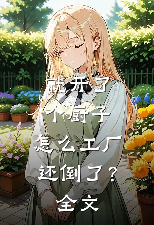 就开了个厨子，怎么工厂还倒了？全文