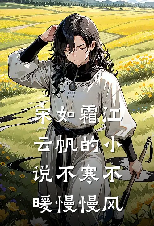 宋如霜江云帆的小说不寒不暖慢慢风