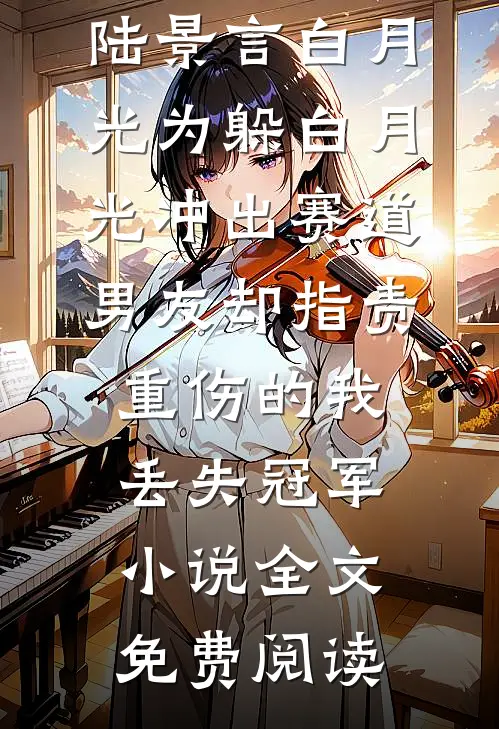 陆景言白月光为躲白月光冲出赛道，男友却指责重伤的我丢失冠军小说全文免费阅读