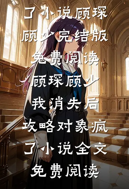 顾琛顾少我消失后,攻略对象疯了小说