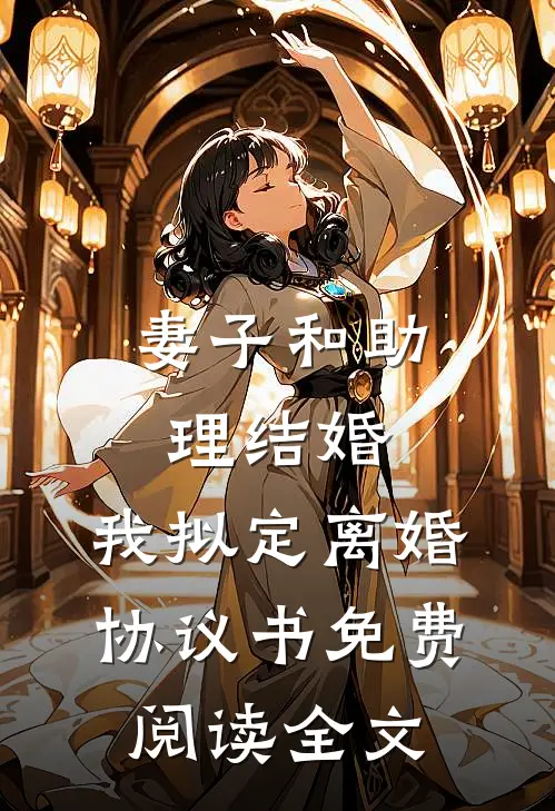 妻子和助理结婚，我拟定离婚协议书免费阅读全文