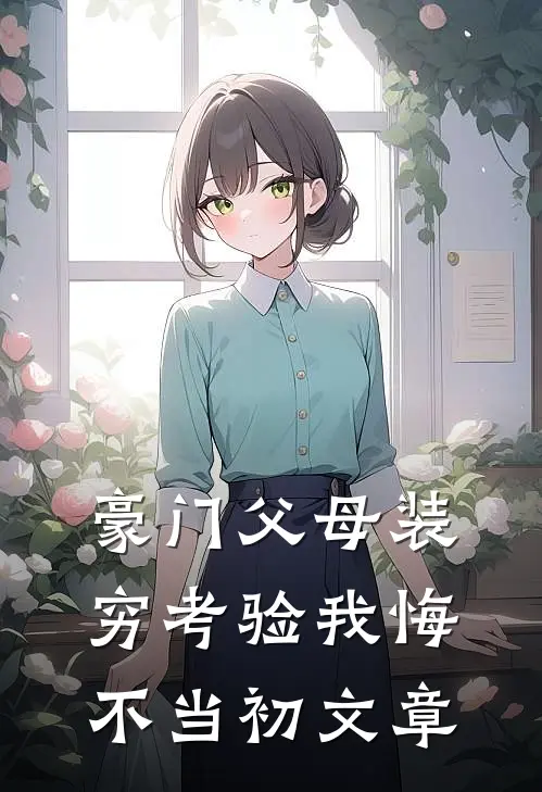 豪门父母装穷考验我悔不当初文章