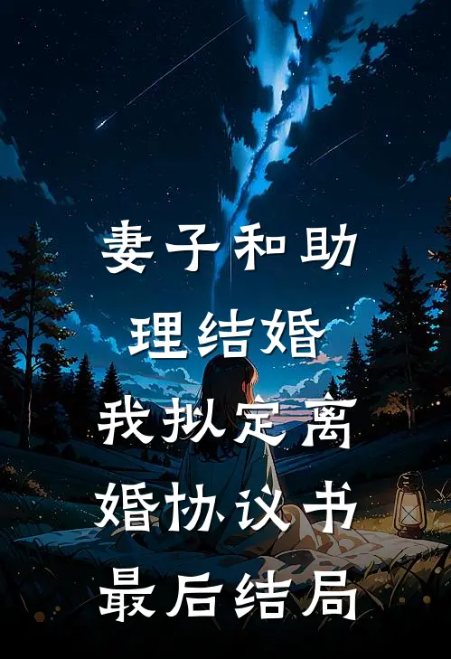 妻子和助理结婚，我拟定离婚协议书最后结局