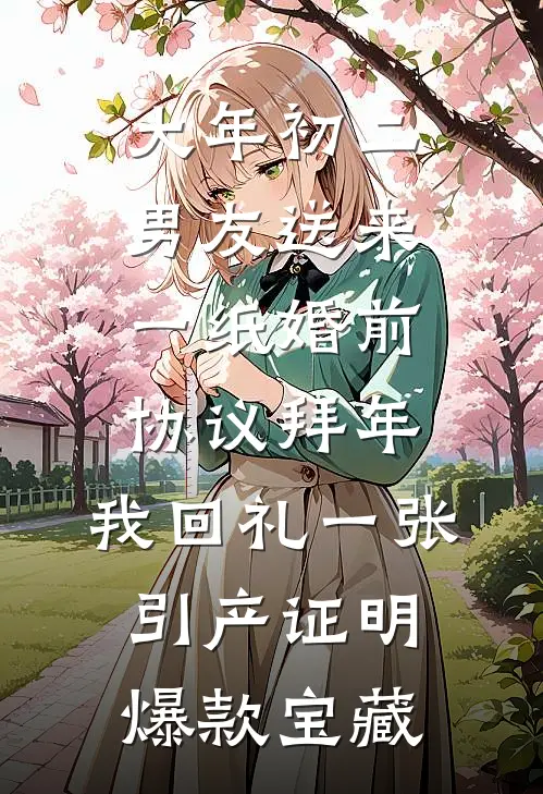 大年初二男友送来一纸婚前协议拜年，我回礼一张引产证明爆款宝藏