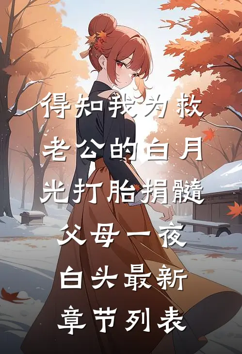 得知我为救老公的白月光打胎捐髓，父母一夜白头最新章节列表