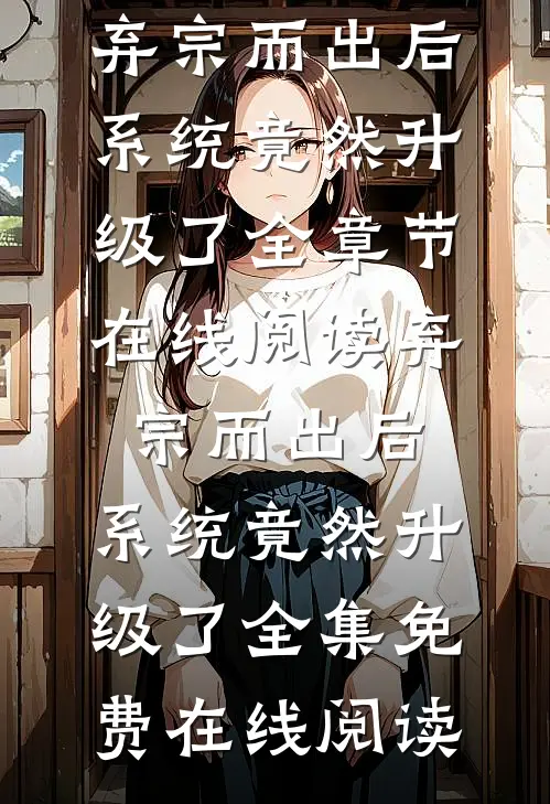 弃宗而出后,系统竟然升级了
