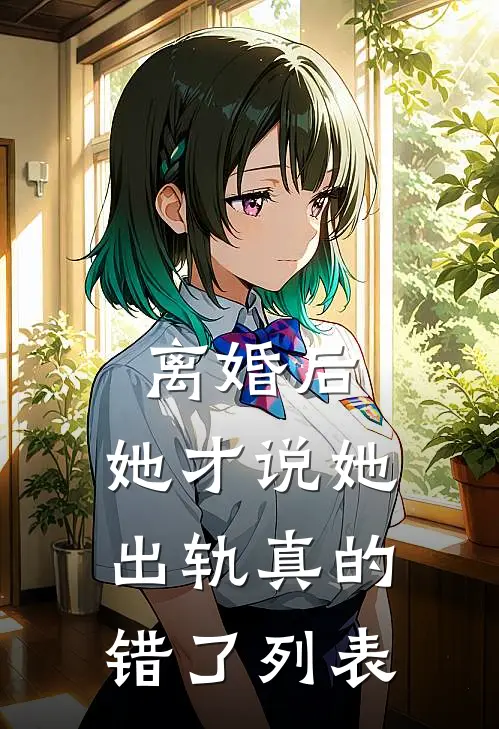 离婚后，她才说她出轨真的错了列表