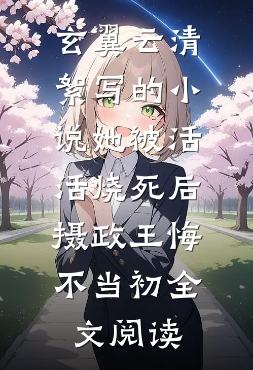 玄翼云清絮写的小说她被活活烧死后，摄政王悔不当初全文阅读