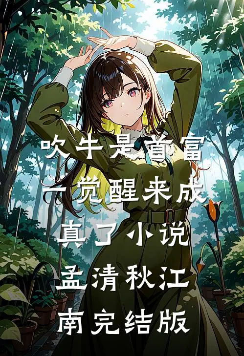 吹牛是首富，一觉醒来成真了小说孟清秋江南完结版