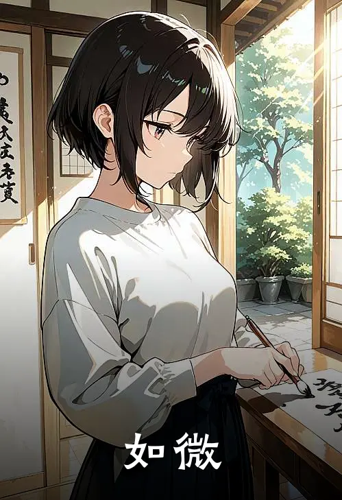 如微