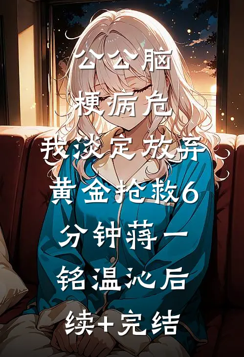 公公脑梗病危，我淡定放弃黄金抢救6分钟蒋一铭温沁后续+完结