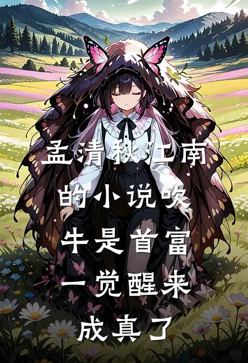 孟清秋江南的小说吹牛是首富，一觉醒来成真了