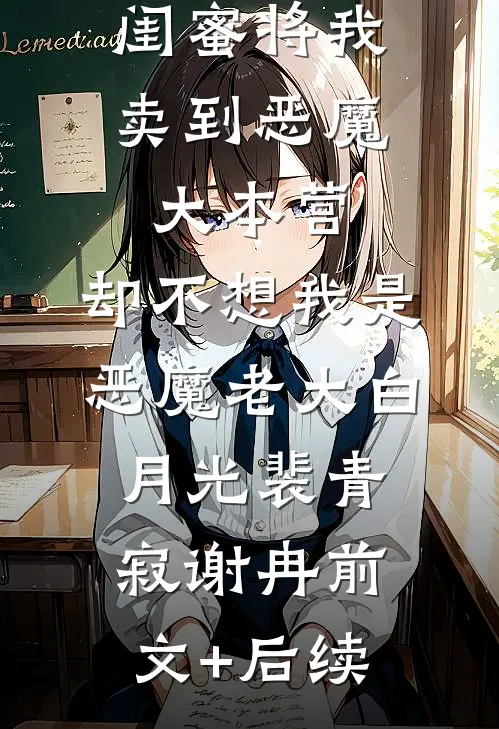 闺蜜将我卖到恶魔大本营，却不想我是恶魔老大白月光裴青寂谢冉前文+后续