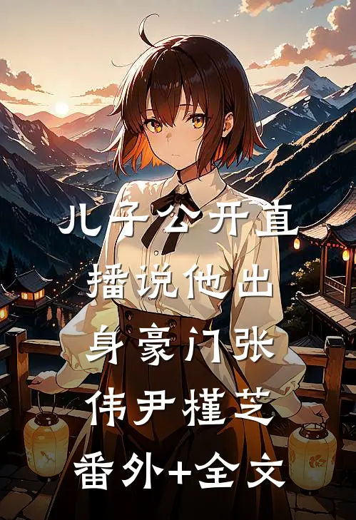 儿子公开直播说他出身豪门张伟尹槿芝:(番外)+(全文)