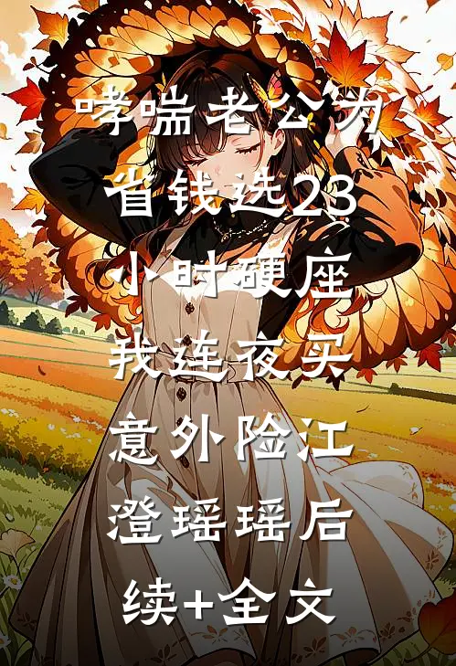 哮喘老公为省钱选23小时硬座，我连夜买意外险江澄瑶瑶后续+全文