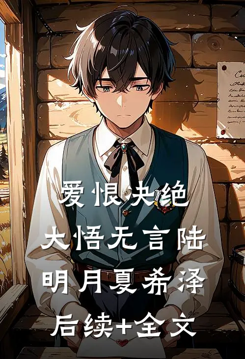 爱恨决绝，大悟无言陆明月夏希泽后续+全文