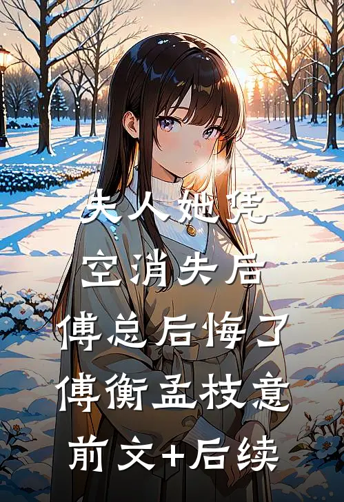 夫人她凭空消失后，傅总后悔了傅衡孟枝意:前文+后续
