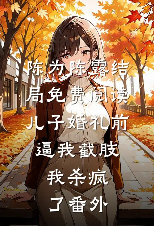 陈为陈露结局免费阅读儿子婚礼前逼我截肢，我杀疯了番外