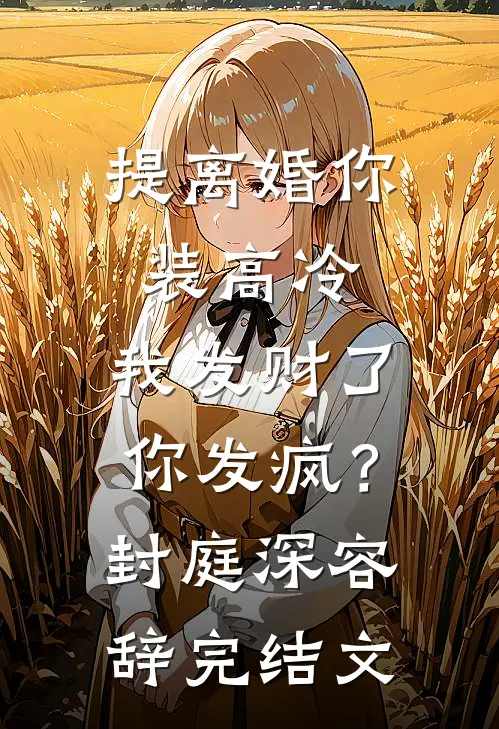 提离婚你装高冷，我发财了你发疯？封庭深容辞完结文