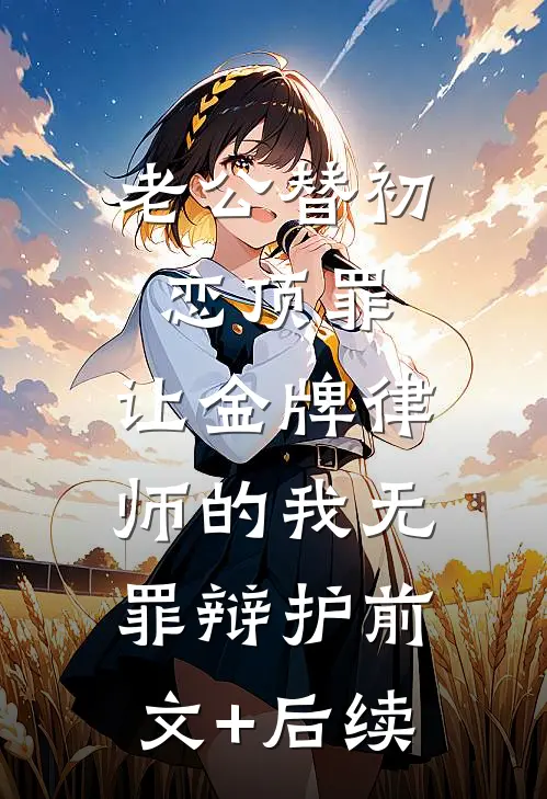 老公替初恋顶罪，让金牌律师的我无罪辩护前文+后续