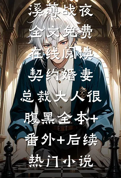 契约婚妻:总裁大人很腹黑全本+番外+后续