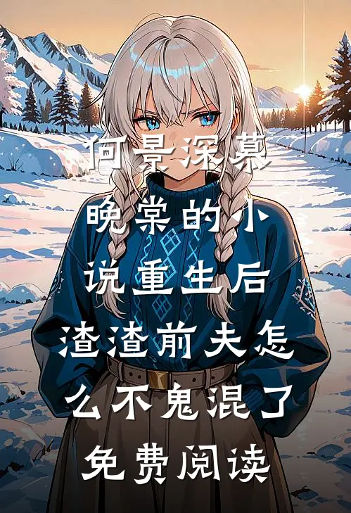 何景深慕晚棠的小说重生后，渣渣前夫怎么不鬼混了免费阅读
