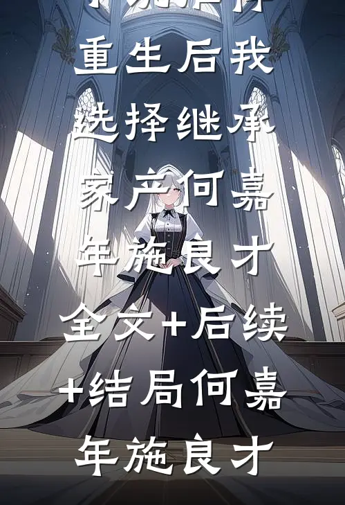 重生后我选择继承家产何嘉年施良才:全文+后续+结局