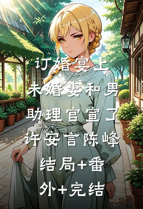 订婚宴上，未婚妻和男助理官宣了许安言陈峰结局+番外+完结