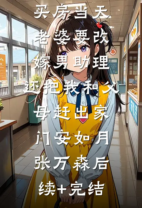 买房当天，老婆要改嫁男助理，还把我和父母赶出家门安如月张万森后续+完结