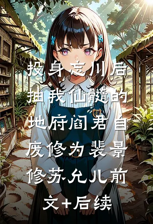 投身忘川后，抽我仙髓的地府阎君自废修为裴景修苏允儿前文+后续