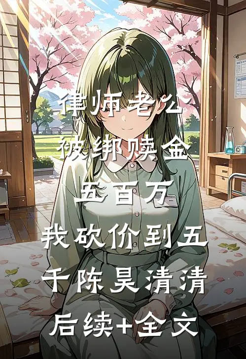 律师老公被绑赎金五百万，我砍价到五千陈昊清清后续+全文