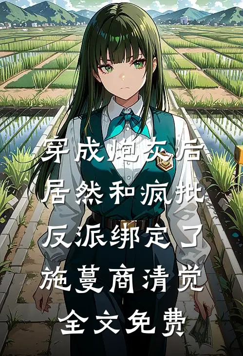 穿成炮灰后，居然和疯批反派绑定了施蔓商清觉全文免费