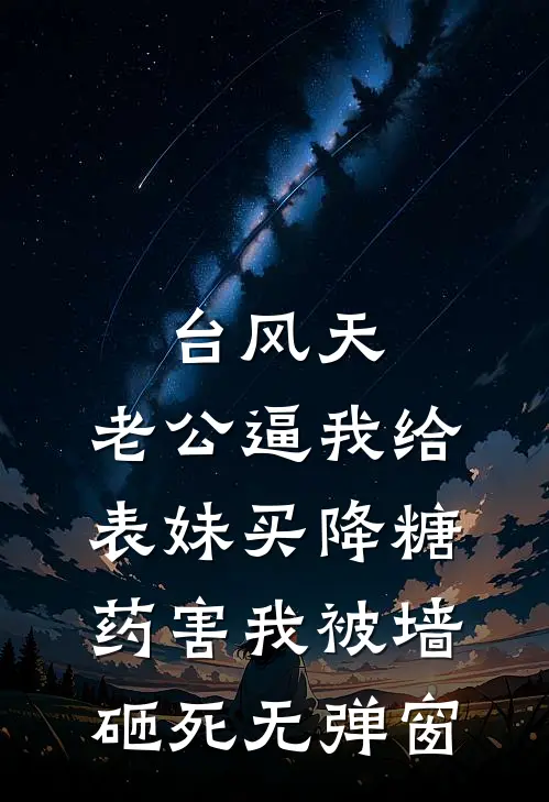 台风天，老公逼我给表妹买降糖药害我被墙砸死无弹窗