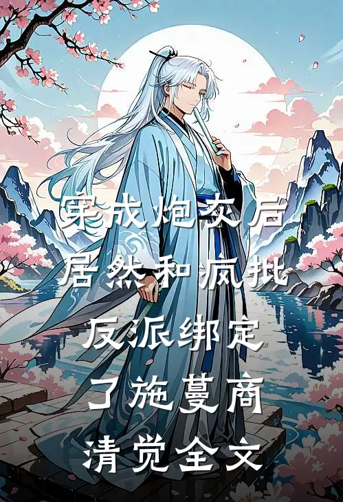 穿成炮灰后，居然和疯批反派绑定了施蔓商清觉全文