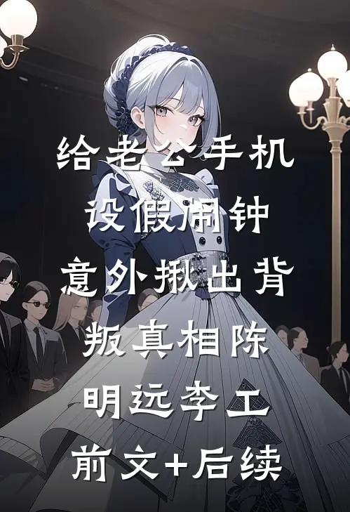 给老公手机设假闹钟，意外揪出背叛真相陈明远李工:前文+后续