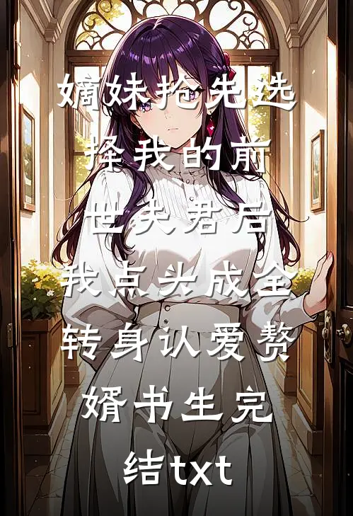嫡妹抢先选择我的前世夫君后，我点头成全转身认爱赘婿书生完结txt