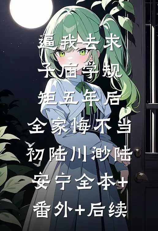逼我去求子庙学规矩五年后，全家悔不当初陆川渺陆安宁全本+番外+后续