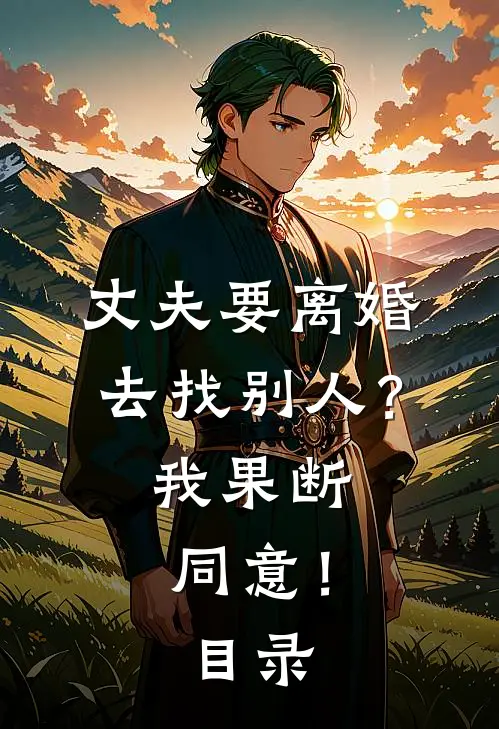 丈夫要离婚去找别人？我果断同意！目录