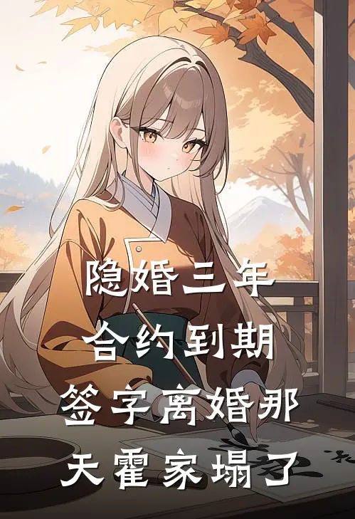 隐婚三年合约到期，签字离婚那天霍家塌了
