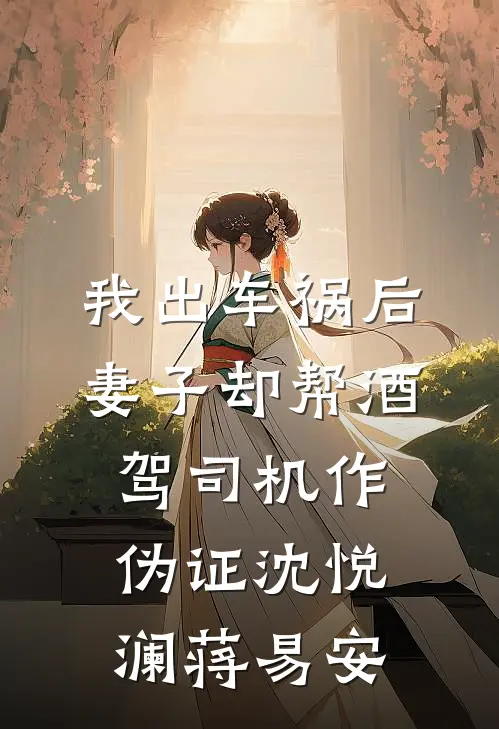 我出车祸后，妻子却帮酒驾司机作伪证沈悦澜蒋易安