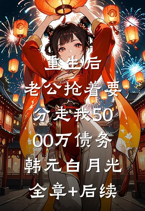 重生后，老公抢着要分走我5000万债务韩元白月光全章+后续