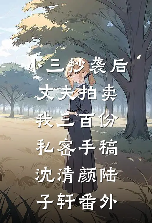 小三抄袭后，丈夫拍卖我三百份私密手稿沈清颜陆子轩番外