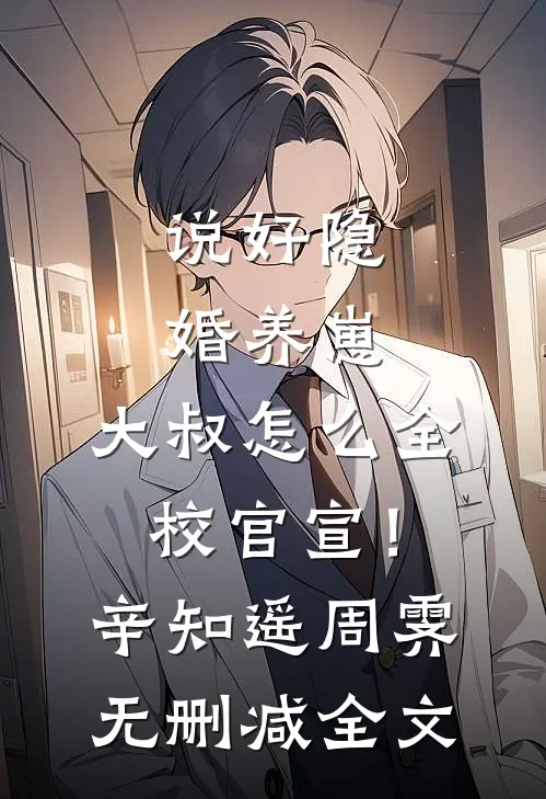 说好隐婚养崽，大叔怎么全校官宣！辛知遥周霁无删减全文