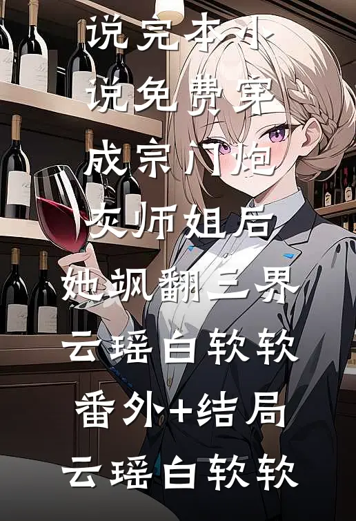 穿成宗门炮灰师姐后,她飒翻三界云瑶白软软(番外)+(结局)