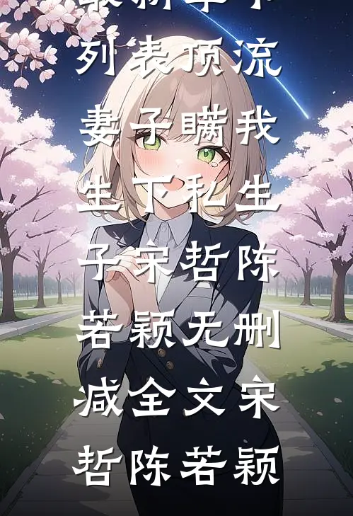 顶流妻子瞒我生下私生子宋哲陈若颖无删减全文