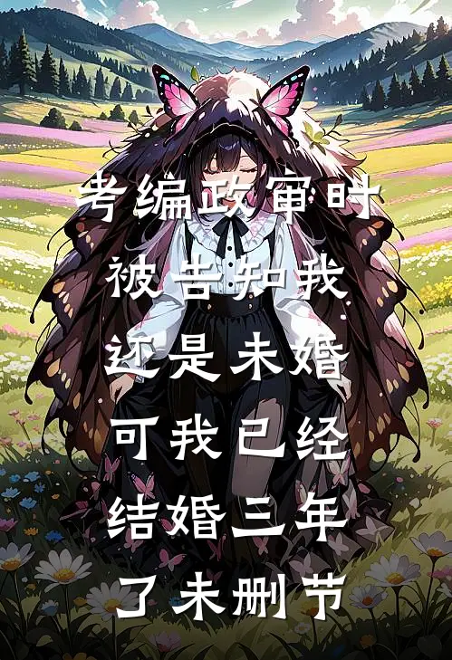 考编政审时被告知我还是未婚，可我已经结婚三年了未删节