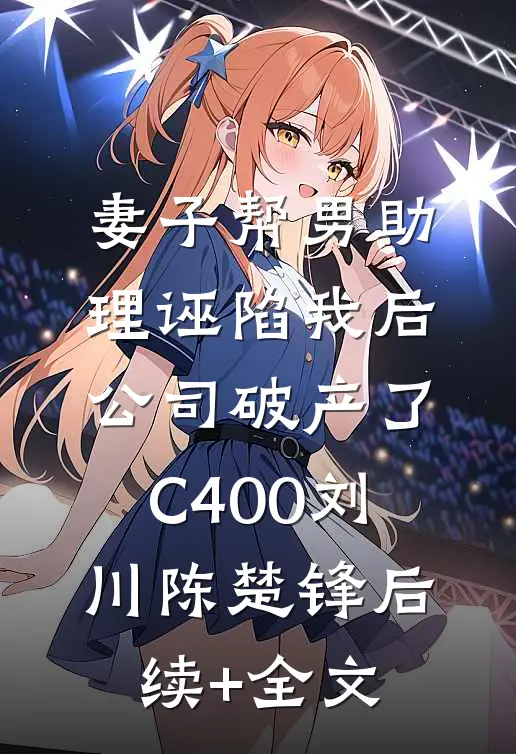妻子帮男助理诬陷我后，公司破产了C400刘川陈楚锋后续+全文